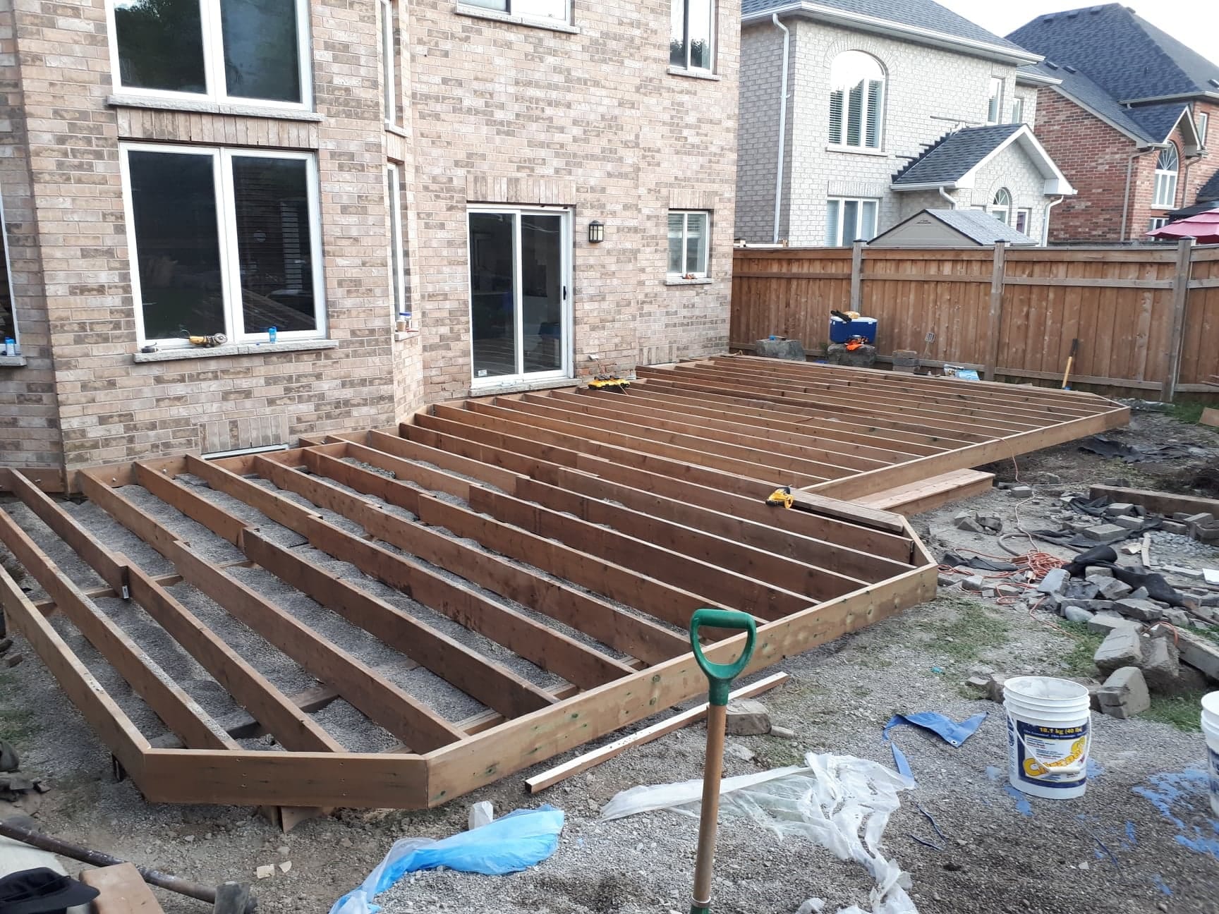 Construction progress